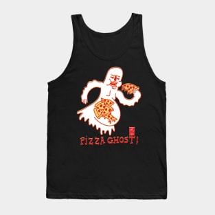 PIZZA GHOST! Tank Top